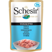 Agras Schesir Tuna Храна за котки с риба тон в желе 50 гр (пауч)